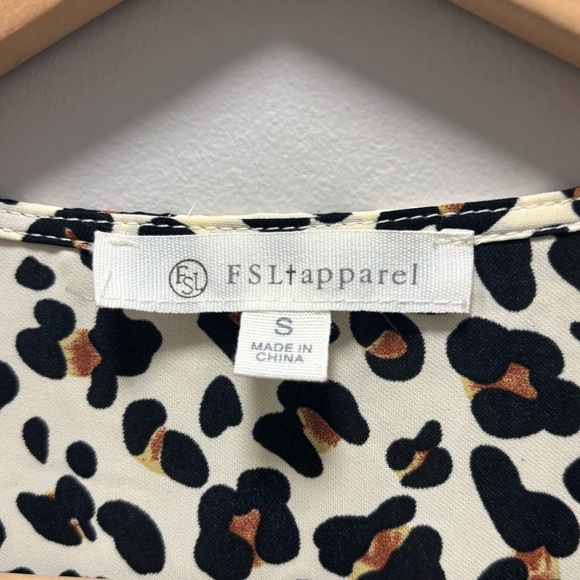 FSL Apparel animal print short romper - Picture 4 of 7